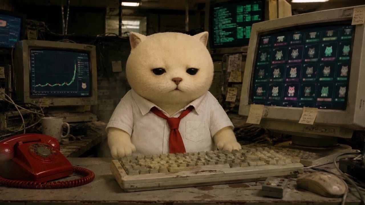 C-ALL-IN at the desk before the call